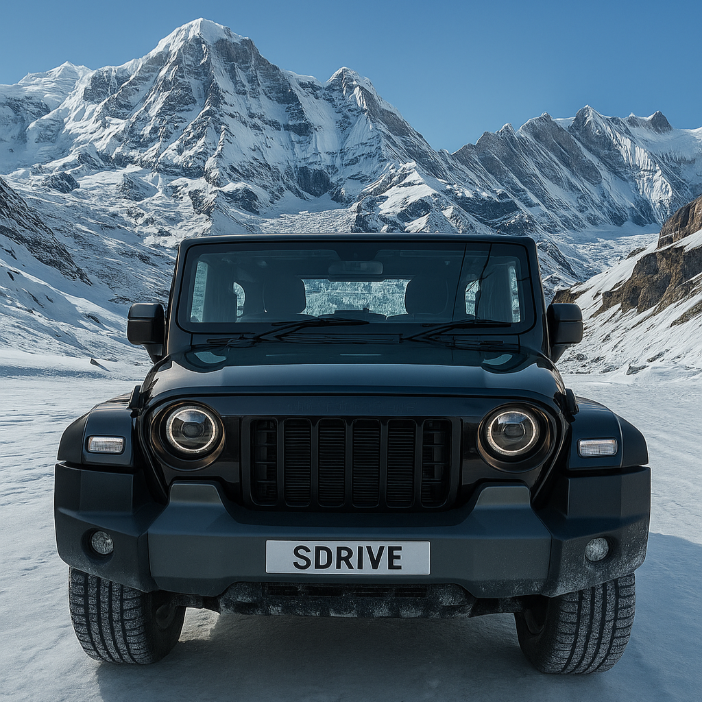 Mahindra Thar Roxx Self Drive Car for Rent in Ludhiana